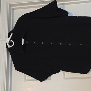 Black Button-Up Shirt